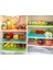 Koyu Gri 3 Adet 45X29 cm Buzdolabı Pedi Su Geçirmez Buzdolabı Paspasları Gömlekleri Yıkanabilir Buzdolabı Pedi Mat Ev Mutfak Rafları Çekmece Masa Paspasları Buzdolabı Astarı (Yurt Dışından) 4