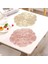 Gümüş Masa Mat Hibiscus Çiçek Bronzlaştırıcı Pvc Placemat Hollow Yalıtım Coaster Pedleri Masa Kase Ev Noel Dekor Isıya Dayanıklı (Yurt Dışından) 2