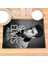 202302-17 30X40 cm Ev Dekor Elvis Presley Baskı Keten Yemek Masası Paspaslar Alfabe Mutfak Placemat 30X40 cm Bardak Pedleri Kase Fincan Mat (Yurt Dışından) 1