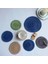 Kahve 36 cm Masa Paspasları Ev Dekorasyon Pedi Masa Mat Yalıtım Pedi Placemats Keten Kaymaz Coaster Masa Placemats Mutfak Aksesuarları (Yurt Dışından) 4
