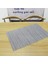 Gri Kafes 30X45 cm Pvc Placemat Mutfak Yemek Altlığı Masa Dekoratif Masa Mat Kaymaz Bulaşık Kase Mat Placemats Sıcak Ped Mutfak Aksesuarları (Yurt Dışından) 4