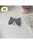 S2 Coaster 10X9 cm Japon Sevimli Fincan Altlığı Karikatür Kedi Silikon Bardak Isı Yalıtımı Kaymaz Masa Mat Kawaii Kupa Pedleri Mutfak Yemek Masası Paspaslar (Yurt Dışından) 1