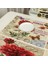 17 42X32 cm Shabby Chic Placemat Pirinç Kağıdı Dekupaj Stamperia Keten Masa Dekor Vintage Çiçek Coaster Pad Kase Kahve Fincanı Mat 42X32 cm (Yurt Dışından) 3