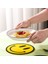 Sarı 9.9 cm Masa Pot Paspaslar Kase Mat Bardak Isı Direnci Placemat Kaymaz Gülümseme Pedleri Yellowtable Dekorasyon Mutfak Aksesuarları (Yurt Dışından) 3