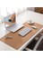 Kahverengi 30X60 cm Çift Taraflı Fare Altlığı Pu Deri Mousepad Halı Fare Mat Anti-Kirli Mouse Pad Ofis Bilgisayar Dizüstü Masa Pedi Büyük Sıcak (Yurt Dışından) 2