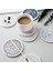 05 Yuvarlak 10X10X0.8 cm Isı Yalıtım Çay Fincanları Coaster Mutfak Aksesuarları Masa Mat Diyatomlu Toprak Emici Coaster Yemek Masası Placemat (Yurt Dışından) 3