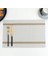 Beyaz 30X45 cm 4 Pcs Set 4 Pvc Placemat Yemek Masası Mat Seti Çarşaflar Yer Mat Aksesuarları Bardak Şarap Dekoratif Mat Placemats Masa Için (Yurt Dışından) 1
