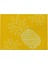LM3141 32X42CM-KETEN Sarı Pamuk Keten Placemat Masa Geometrik Ananas Meyve Yemek Masası Mat Yemek Kasesi Coaster Pad Ev Dekor 32X42CM (Yurt Dışından) 1