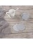 06 Yuvarlak 11X11X2.5 cm 6 Adet Sıcak Satış Pu Deri Mermer Bardak Altlığı Içecek Kahve Fincanı Mat Kolay Yuvarlak Çay Pedi Masa Tutucu Temiz Placemats Bardak Altlığı Takımı (Yurt Dışından) 5