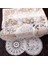 2CD-51207-10 35 cm Yuvarlak Hollow Dantel Coaster Plaka Kase Yalıtım Peçete Peçete Nakış Çiçek Placemat Kupa Yemek Sehpa Fincan Mat Ev Dekor (Yurt Dışından) 3