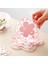 Sakura Coaster 19.5 cm Kiraz Çiçeği Coaster Kawaii Japonya Tarzı Sakura Bardak Kahve Fincanları Için Kaymaz Masa Placemat Çay Süt Kupa Ev Dekorları (Yurt Dışından) 2