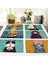 Stil 2 42X32 cm Yemek Masası Için Placemat Sevimli Kedi Karikatür Hayvan Mat Coaster Yaratıcı Baskılı Isıya Dayanıklı Mutfak Yemek Aksesuarları (Yurt Dışından) 2
