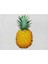 LM3135 32X42CM-KETEN Sarı Pamuk Keten Placemat Masa Geometrik Ananas Meyve Yemek Masası Mat Yemek Kasesi Coaster Pad Ev Dekor 32X42CM (Yurt Dışından) 1