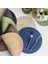 Süt Köri 11 cm Iskandinav Tarzı Pamuk Ipliği Yemek Servis Altlığı Yuvarlak Rami Dokuma Fincan Mat Isı Yalıtım Plakası Mat Anti-Haşlanma Kaymaz Coaster Fincan Mat (Yurt Dışından) 3