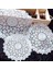 2CD-51207-11 35CM Yuvarlak Hollow Dantel Coaster Plaka Kase Yalıtım Peçete Peçete Nakış Çiçek Placemat Kupa Yemek Sehpa Fincan Mat Ev Dekor (Yurt Dışından) 1