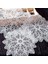 2CD-51207-12 30CM Yuvarlak Hollow Dantel Coaster Plaka Kase Yalıtım Peçete Peçete Nakış Çiçek Placemat Kupa Yemek Sehpa Fincan Mat Ev Dekor (Yurt Dışından) 5