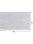 16X8X0.9 cm S Ev Su Emici Ped Diatomit Mat Isıya Dayanıklı Coaster Çabuk Kuruyan Diatomlu Toprak Mutfak Lavabo Musluğu Mat Kaymaz (Yurt Dışından) 1