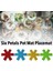 8 Adet 23.5cm L Polyester Keçe Pot Pad Dokunmamış Hafif Tencere Bölücü Ped Koruyucu Yeniden Kullanılabilir Kızartma Tavaları Pişirme Tepsilerini Saklamak Için (Yurt Dışından) 3