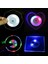 Renkli Işık 10 cm LED Coaster Bardak Tutucu Kupa Standı Işık Bar Mat Masa Placemat Parti Içecek Cam Yaratıcı Ped Yuvarlak Ev Dekor Mutfak 7 Renk (Yurt Dışından) 5