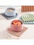 Stil 1 15X15 Gökkuşağı Silikon Masa Mat Coaster Sıcak Yemekler Pot Tutucu Placemat Çok Amaçlı Pot Tutucular Mutfak Için Isıya Dayanıklı Tava Pedleri (Yurt Dışından) 5