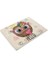 ML0007-11 1 Adet Kawaii Baykuş Desen Mutfak Placemat Pamuk Keten Yemek Masası Paspaslar Coaster Pad Kase Fincan Mat 42*32 cm Ev Dekor ML0007 (Yurt Dışından) 1