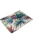 E 1 Adet Tropikal Bitki Monstera Desen Placemat Coaster Yemek Masası Paspaslar Pamuk Keten Ped Kase Fincan Mat 42*32 cm Ev Dekor MP0013 (Yurt Dışından) 4