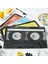 Stil 11 42X32CM Keten Vintage Kaset Müzik Bandı Placemat Kaymaz Isıya Dayanıklı Yıkanabilir Plaka Mat Yemek Masası Kase Coaster Ev Dekor 42X32CM (Yurt Dışından) 2