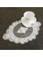 Beyaz 2 Oval 20X31 cm Yenı Dantel Oval Nakış Çiçek Masa Yer Mat Noel Ped Kumaş Placemat Fincan Kahve Çay Tabağı Coaster Yemek Bardak Altlığı Peçete Mutfak (Yurt Dışından) 1