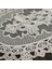 Beyaz 2 Oval 20X31 cm Yenı Dantel Oval Nakış Çiçek Masa Yer Mat Noel Ped Kumaş Placemat Fincan Kahve Çay Tabağı Coaster Yemek Bardak Altlığı Peçete Mutfak (Yurt Dışından) 4