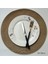 Haki 38CM 4 Adet Yuvarlak Placemats 6 Örgülü Daire Place Mat Yıkanabilir Masa Paspasları Mutfak Yemek Masası Için Set Karışık Renkli Kaymaz Placemats (Yurt Dışından) 1