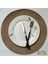 Haki 38CM 4 Adet Yuvarlak Placemats 6 Örgülü Daire Place Mat Yıkanabilir Masa Paspasları Mutfak Yemek Masası Için Set Karışık Renkli Kaymaz Placemats (Yurt Dışından) 4