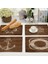 2CD-MS0015-1 Denizcilik Çapa Mutfak Dekoru Boho Placemat Coaster Pamuk Keten Yer Mat Pad Bulaşık Kahve Fincanı Yemek Masa Örtüsü Mat 42*32 cm (Yurt Dışından) 5