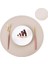 Taupe Servis Altlığı ve Bardak Altlığı Inyahome Yemek Için Yuvarlak Deri Servis Altlıkları Ev Mutfağı Için Sahte Büyük Pu Servis Altlıkları ve Küçük Kahve Altlıkları Su Geçirmez (Yurt Dışından) 3