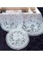 2CD-51207-06 15 cm Yuvarlak Hollow Dantel Coaster Plaka Kase Peçete Yalıtım Pedi Nakış Çiçek Placemat Kupa Yemek Sehpa Fincan Mat Ev Dekor (Yurt Dışından) 1