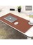 Kahverengi 60X30CM Büyük Mouse Pad Ekstra Büyük Kaymaz Masa Pedi Su Geçirmez Pu Deri Masa Masa Koruyucu Oyun Fare Mat Oyun Ofis Çalışması Için (Yurt Dışından) 1