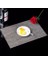 Açık Gri 30X45 cm Placemats Mutfak Yemek Bardak Altlıkları Masa Yer Paspasları Kaymaz Bulaşık Kase Tutucu Ped Yerleştirme Isı Leke Dayanıklı Dekoratif Mat (Yurt Dışından) 1