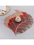 2CD-51066-003 Kırmızı Pvc Yaprak Içi Boş Iskandinav Kaymaz Mutfak Aksesuarları Placemat Coaster Yalıtım Pedi Bulaşık Sehpa Mat Peçeteler Ev Dekor (Yurt Dışından) 4
