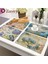 LE406 42X32CM Shabby Chic Placemat Dekupaj Stamperia Keten Masa Dekor Vintage Çiçek Coaster Pad Kase Kahve Fincanı Mat 42X32CM (Yurt Dışından) 4