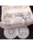 2CD-51207-12 30CM Yuvarlak Hollow Dantel Coaster Plaka Kase Peçete Yalıtım Pedi Nakış Çiçek Placemat Kupa Yemek Sehpa Fincan Mat Ev Dekor (Yurt Dışından) 5