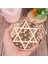 D 10PCS 10CM 10PCS Çakra Yaşam Çiçeği Doğal Sembol Ahşap Yuvarlak Kenar Daireleri Oyma Coaster Taş Kristal Seti Dıy Dekor Paspaslar Pedleri (Yurt Dışından) 2