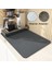 Gri A Mat Xl 40 x 60 cm Süper Emici Drenaj Pedi Bulaşık Kurutma Matı Mutfak Sofra Damlalıklı Paspaslar Yemek Takımı Placemat Banyo Kaymaz Drenaj Pedi Halılar (Yurt Dışından) 1