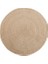 Sarımsı Kahverengi 30 cm Iskandinav Tarzı Pamuk Ipliği Yemek Servis Altlığı Yuvarlak Rami Dokuma Fincan Mat Isı Yalıtım Plakası Mat Anti-Haşlanma Kaymaz Coaster Fincan Mat (Yurt Dışından) 1