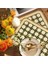 D 45X30 cm Retro Avrupa Deri Servis Altlığı Hafif Lüks Batı Yemek Matı Su Geçirmez ve Yağ Geçirmez Masa Mat Placemats Masa Için (Yurt Dışından) 4