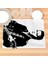 202302-25 30X40 cm Ev Dekor Elvis Presley Baskı Keten Yemek Masası Paspaslar Alfabe Mutfak Placemat 30X40 cm Bardak Pedleri Kase Fincan Mat (Yurt Dışından) 1