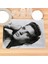 202302-25 30X40 cm Ev Dekor Elvis Presley Baskı Keten Yemek Masası Paspaslar Alfabe Mutfak Placemat 30X40 cm Bardak Pedleri Kase Fincan Mat (Yurt Dışından) 3