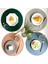 Kırmızı L 38CM Pu Deri Yağa Dayanıklı Kaymaz Mutfak Placemat Aksesuarları Coaster Sofra Pad Kupa Yemek Masası Mat Peçete Ev 51107 (Yurt Dışından) 3