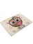 ML0007-11 1 Adet Kawaii Baykuş Desen Mutfak Placemat Pamuk Keten Yemek Masası Paspaslar Coaster Pad Kase Fincan Mat 42*32 cm Ev Dekor ML0007 (Yurt Dışından) 1