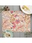 LE214 Bohem Çiçek Desen Placemat Mutfak Dekoru Pamuk Keten Boho Yemek Masası Paspaslar Coaster Pad Kase Kahve Fincanı Mat 42X32 cm (Yurt Dışından) 1
