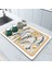 Tw-03-15 Xl 40X60CM Süper Emici Drenaj Mat Mutfak Banyo Musluk Tezgah Emici Mat Kahve Makinesi Su Bardağı Kase Kurutma Placemat (Yurt Dışından) 1