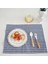 S1 Placemat S 30X40CM Ins Placemat Taze Ekose Masa Paspasları Basit Fotoğraf Arka Plan Bezi Yemek Masası Kaymaz Isıya Dayanıklı Ped Ev Dekor Masa Örtüsü (Yurt Dışından) 3